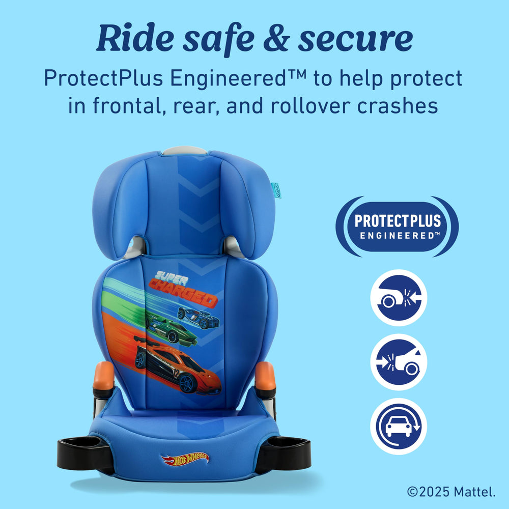 Graco ProtectPlus Engineered protects your child in multiple crash scenarios.