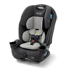 Graco SlimFit 3-in-1 car seat in slim design saving back seat space