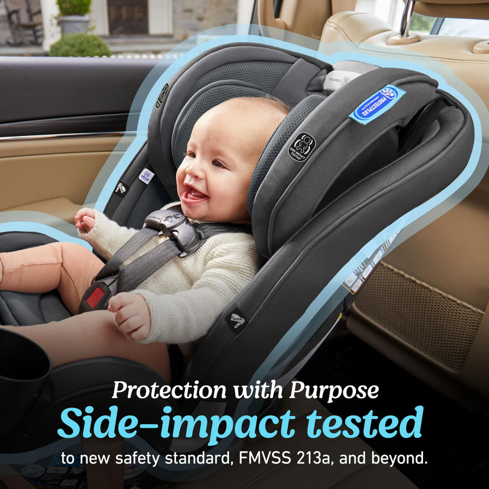Graco SlimFit3 LX highback booster extends seating options for older kids