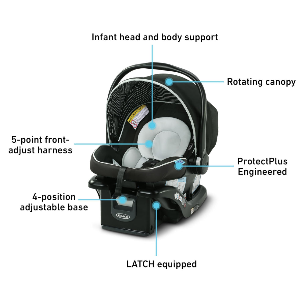 Graco SnugRide Lite LX easy LATCH installation