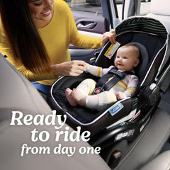 Graco SnugRide Lite LX weighs 7.2 lb for easy handling