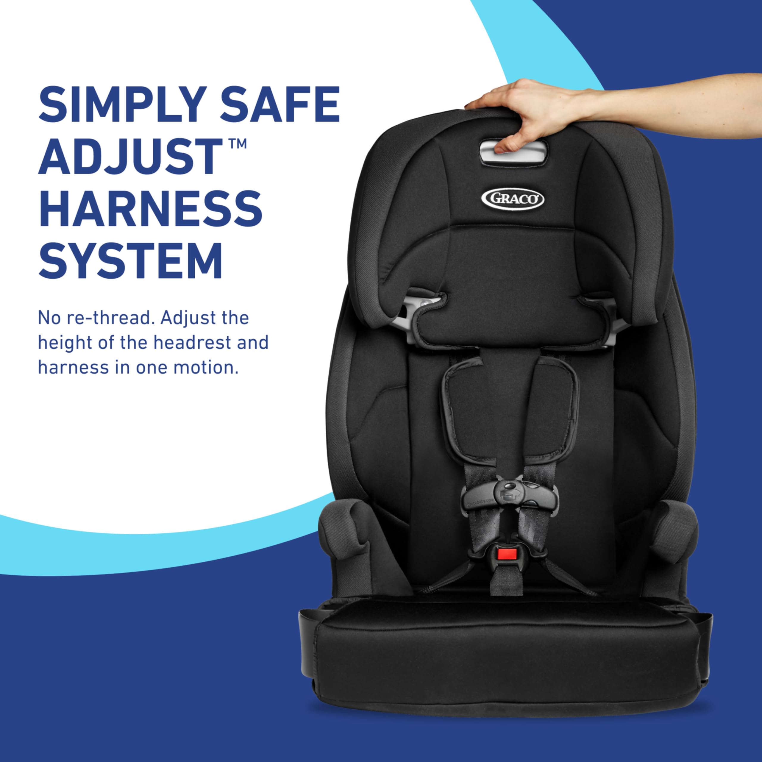Graco Tranzitions highback booster in use for older kids
