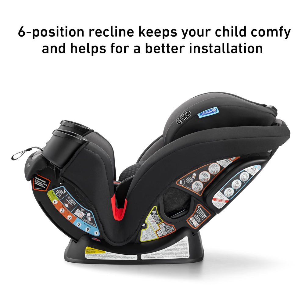 Graco TriRide cup holders staying within reach in car rides