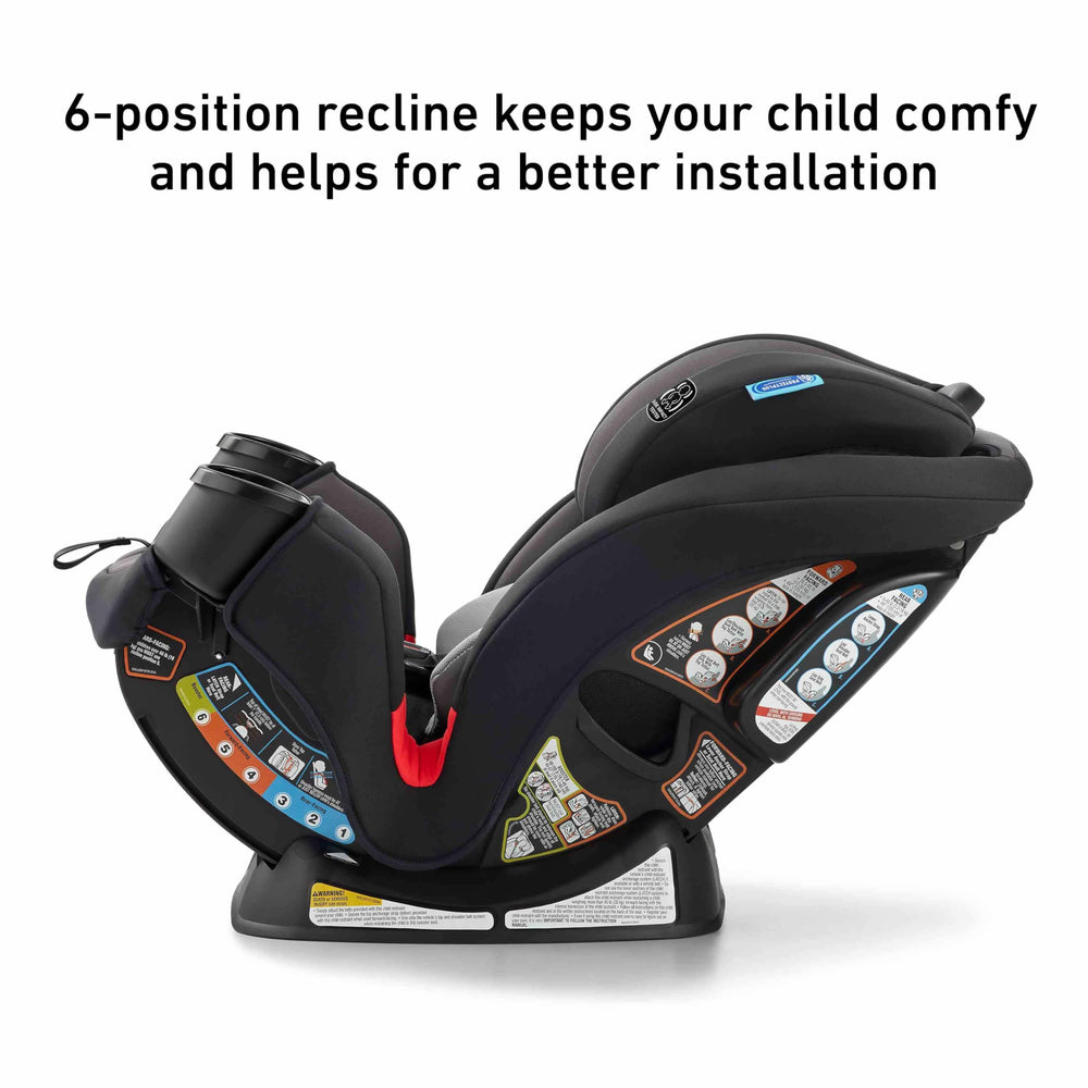 Graco TriRide LATCH installation and open-loop belt guides simplify setup.