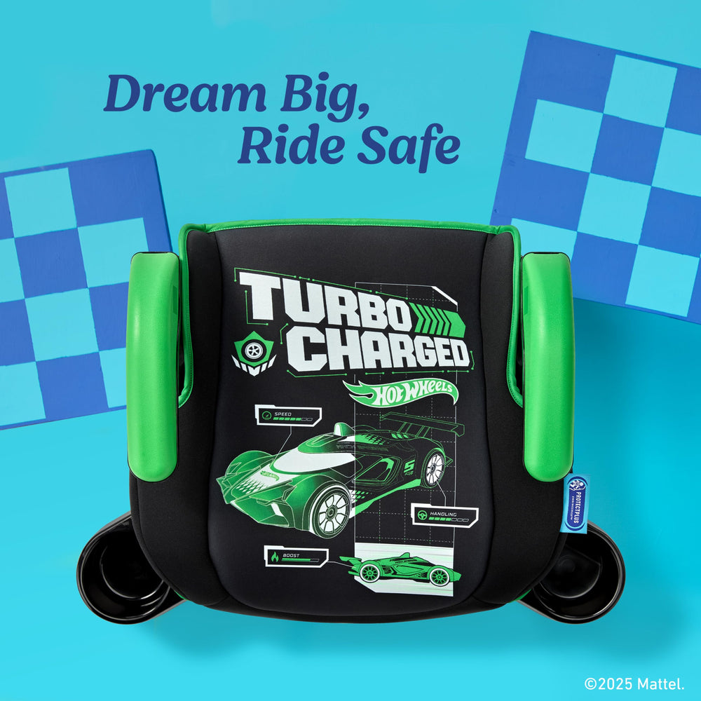 Graco TurboBooster 2.0 backless design side view highlighting belt positioning