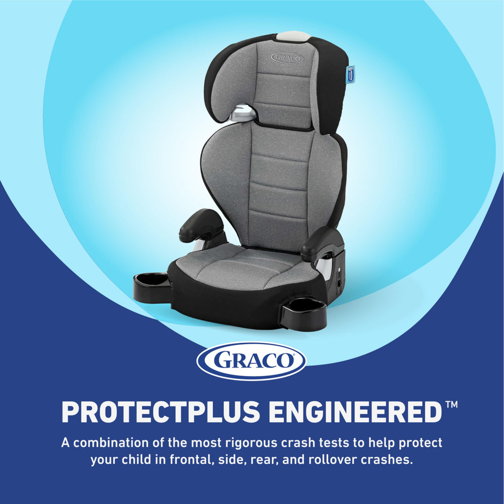 Graco TurboBooster 2.0 Freya side profile showing compact, user-friendly design