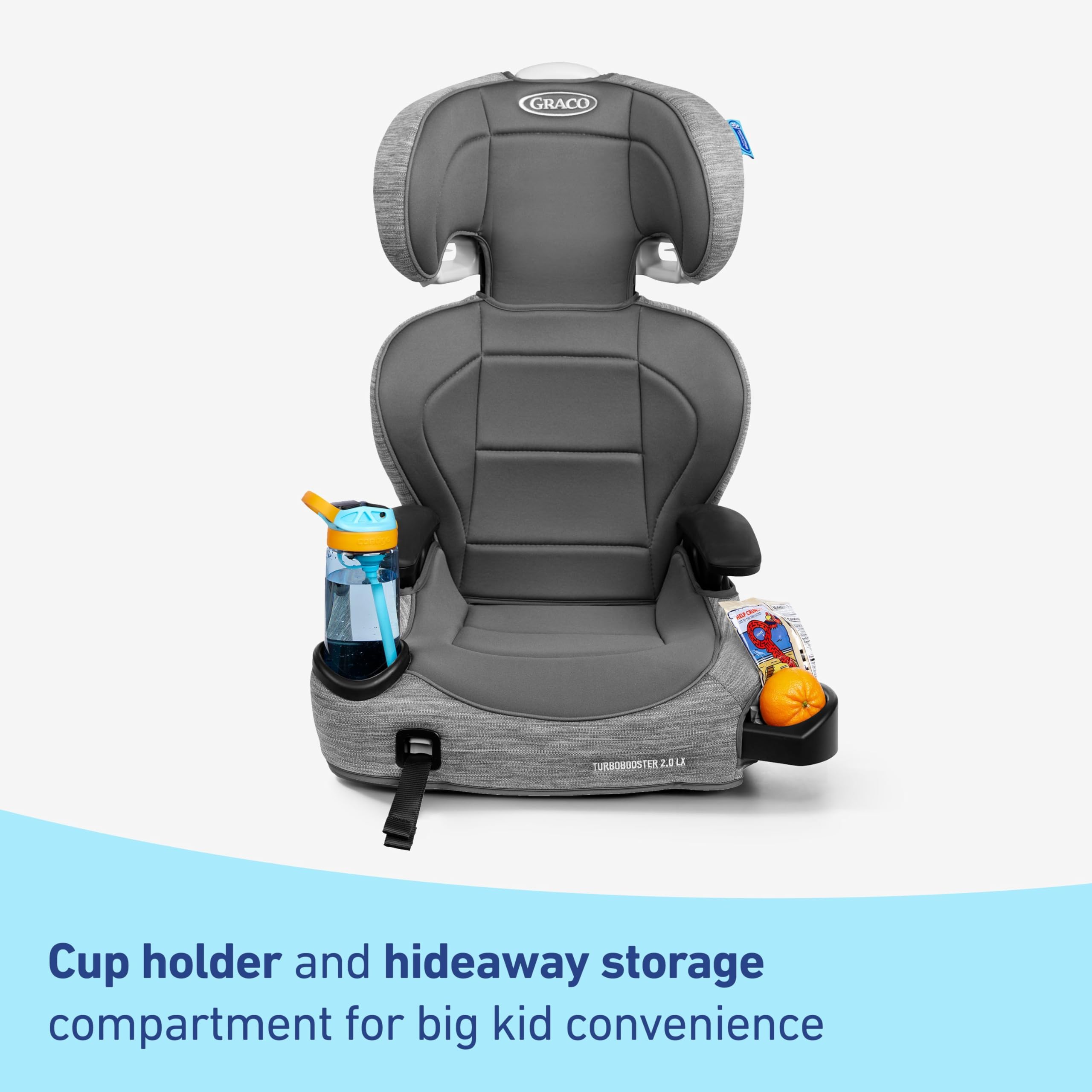 Graco TurboBooster 2.0 LX Gannon removable seat pad cleaning