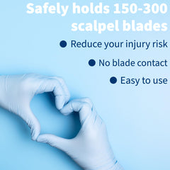 Graham-Field 2990 Feather blade remover holds up to 300 blades securely.