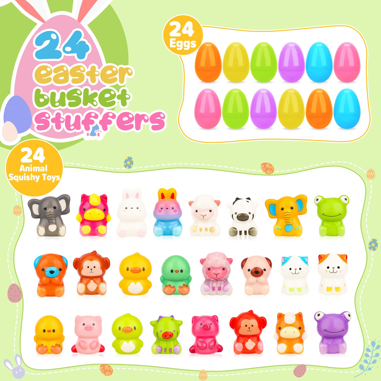 Gralima compact 2-83-inch Easter eggs ideal for hidden hunts