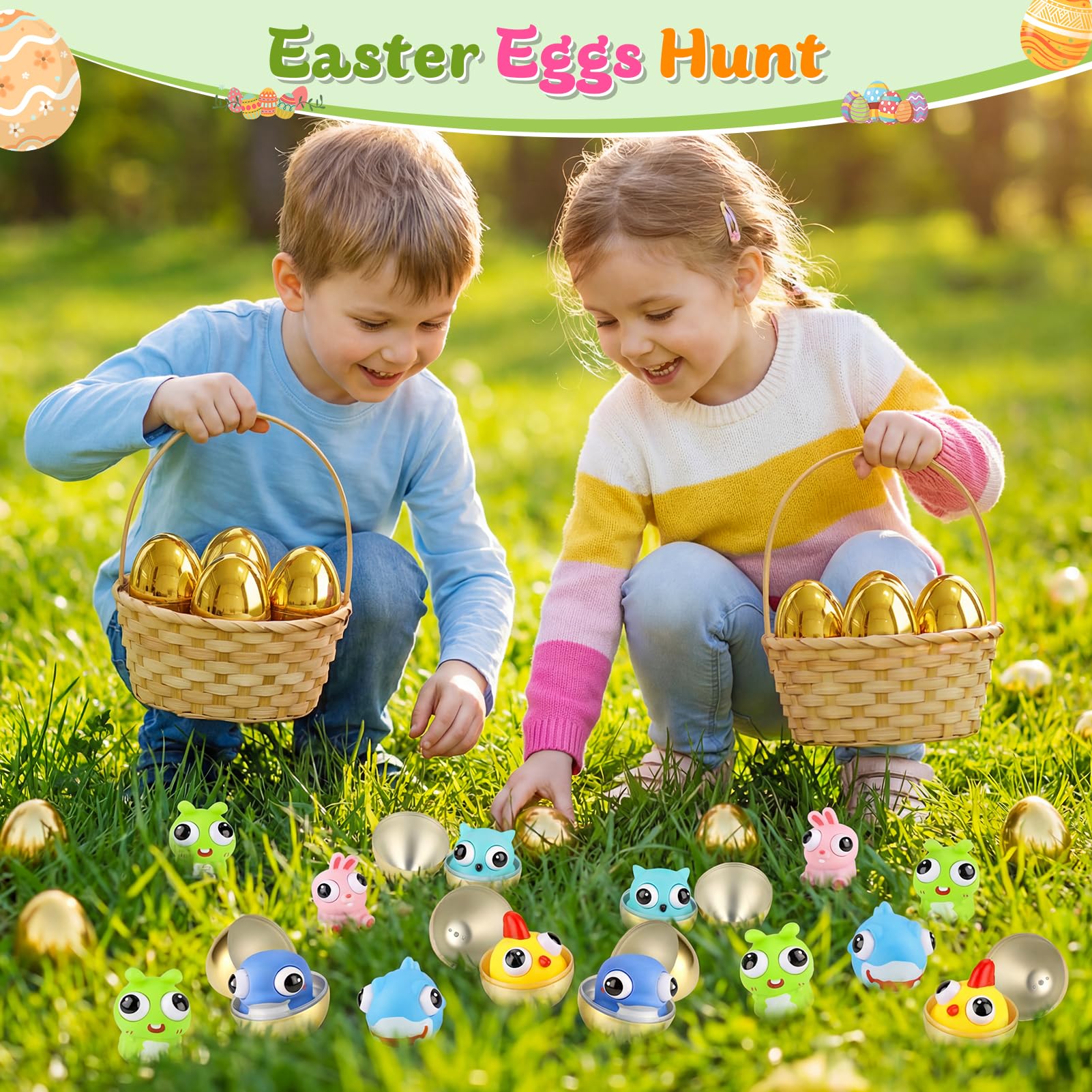 Gralima Easter hunt and classroom rewards setup for celebrations.