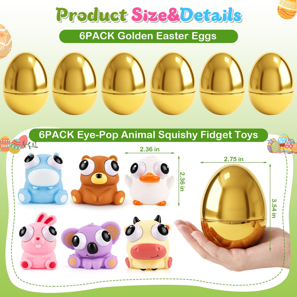 Gralima squeeze animal with popping eyes for instant giggles.