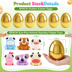 Gralima squeeze animal with popping eyes for instant giggles.