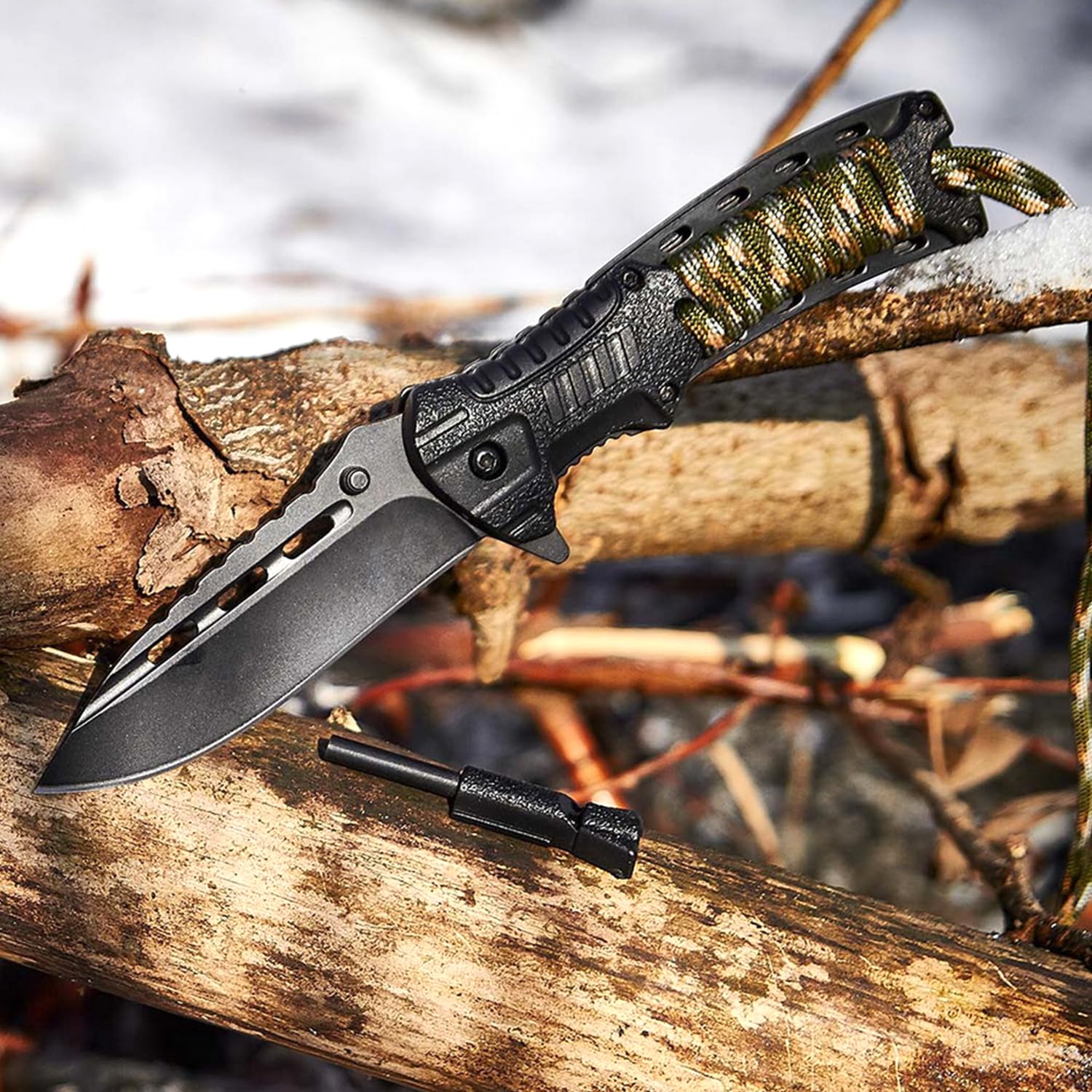 Grand Way all-in-one tool ready for travel and outdoor use