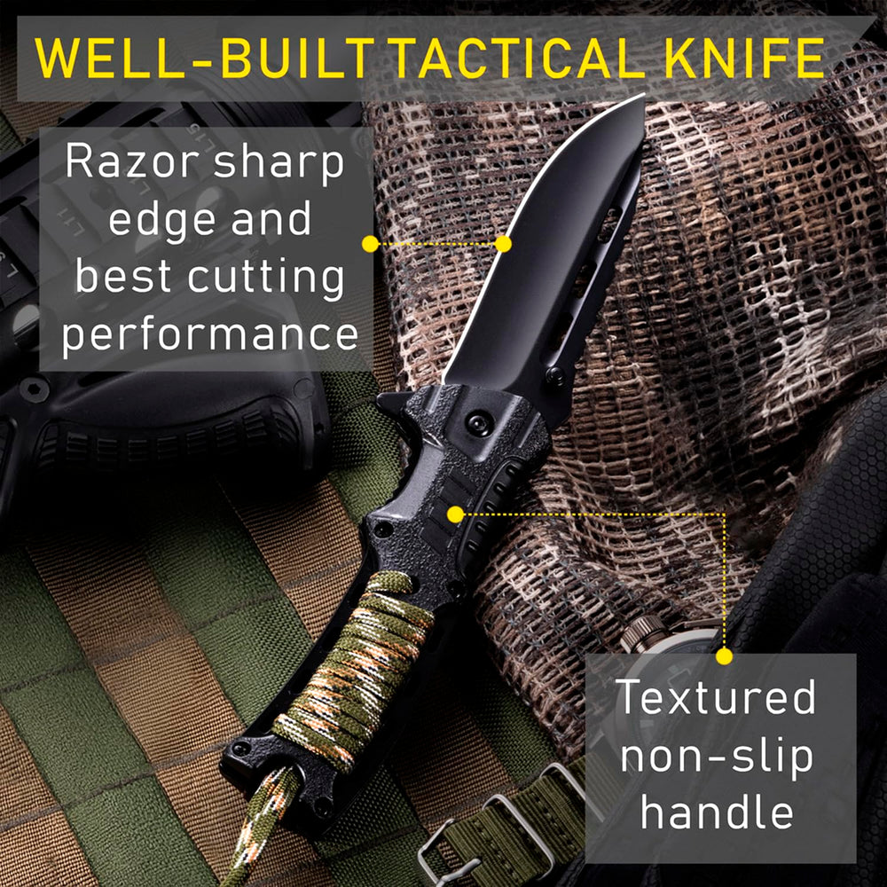 Grand Way knife with pocket clip for easy daily carry