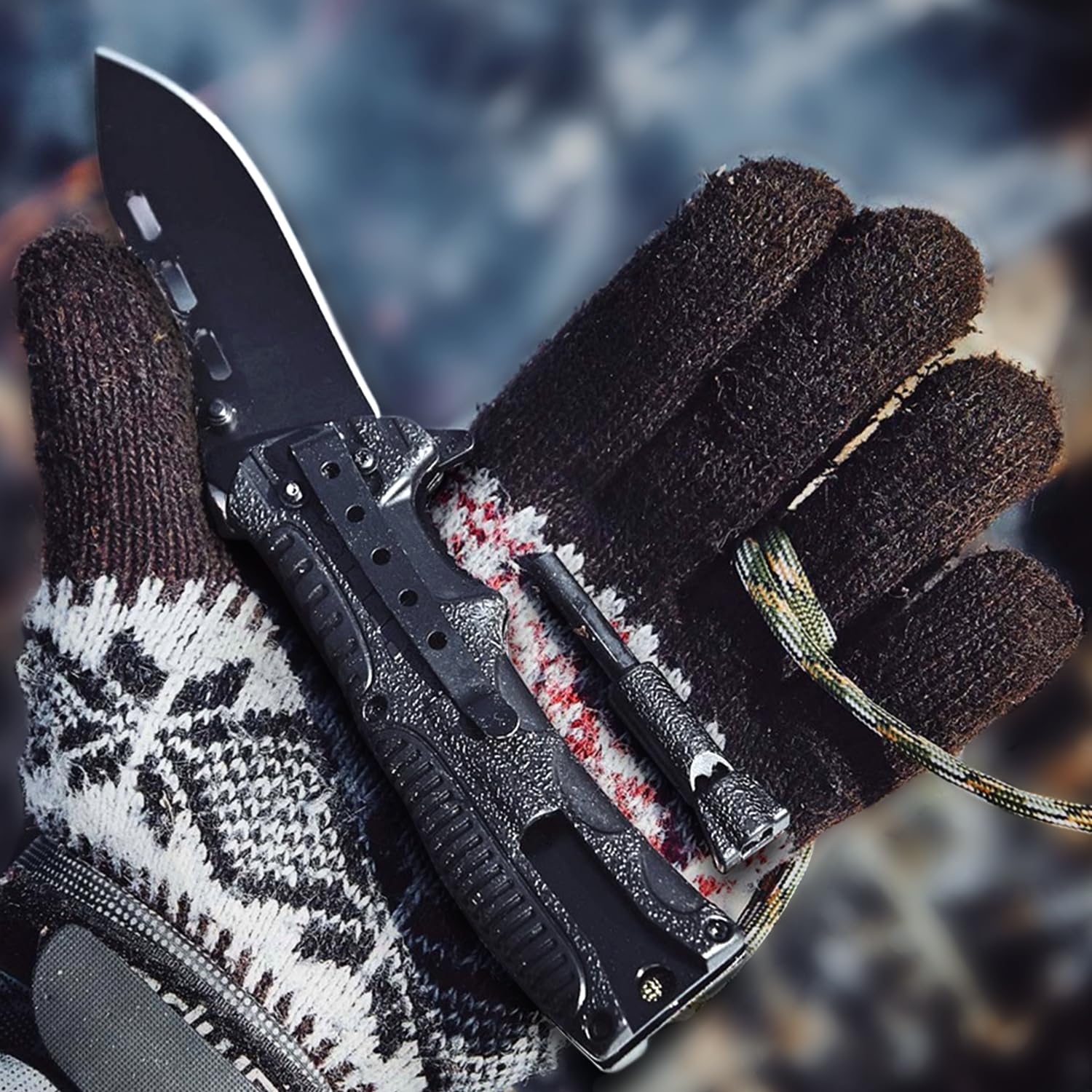 Grand Way compact survival knife ideal for camping adventures