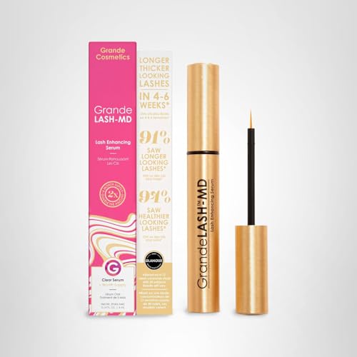 Eye close-up featuring Grande Cosmetics lash line enhancement