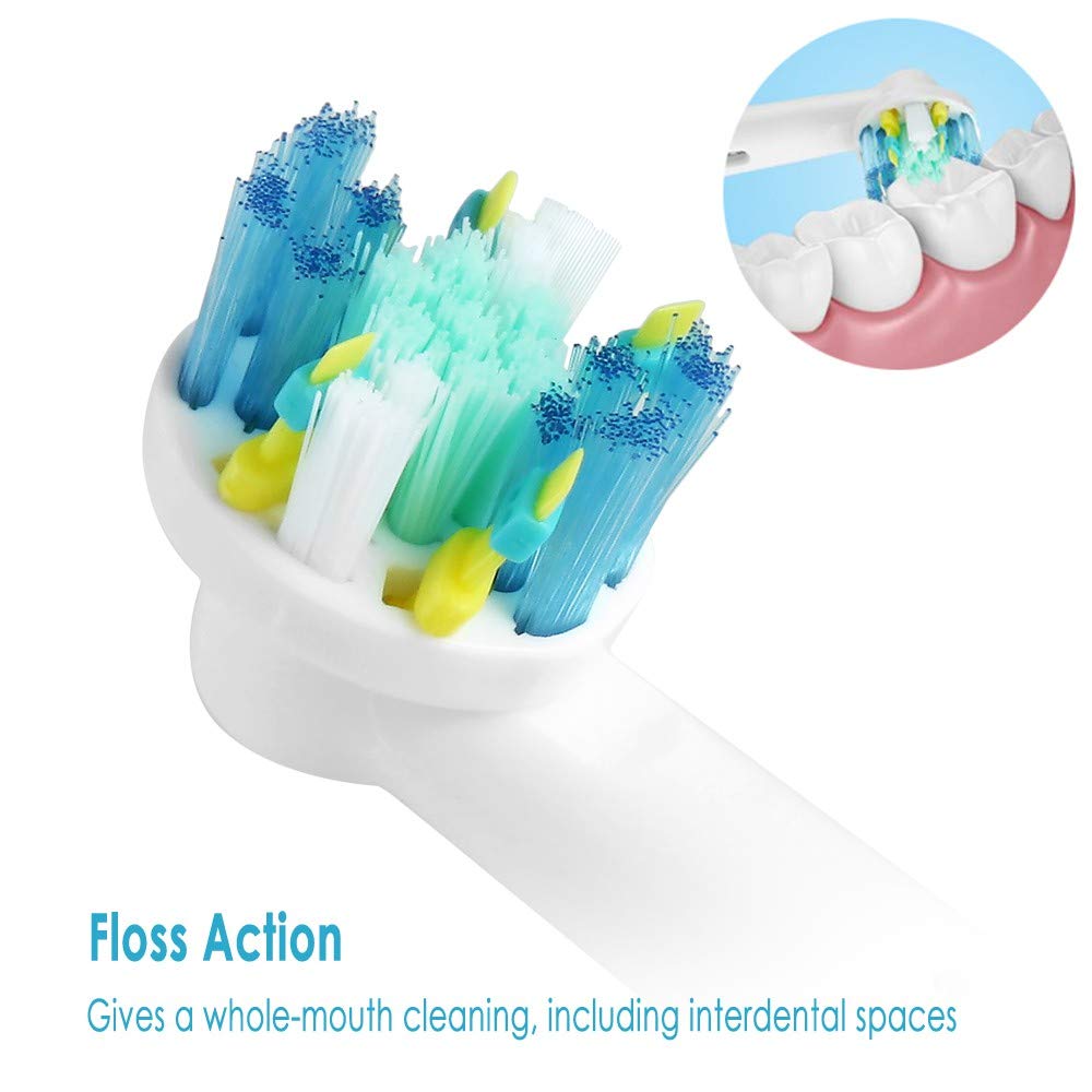 GRANDIOSI brush heads with universal compatibility for everyday oral care routines