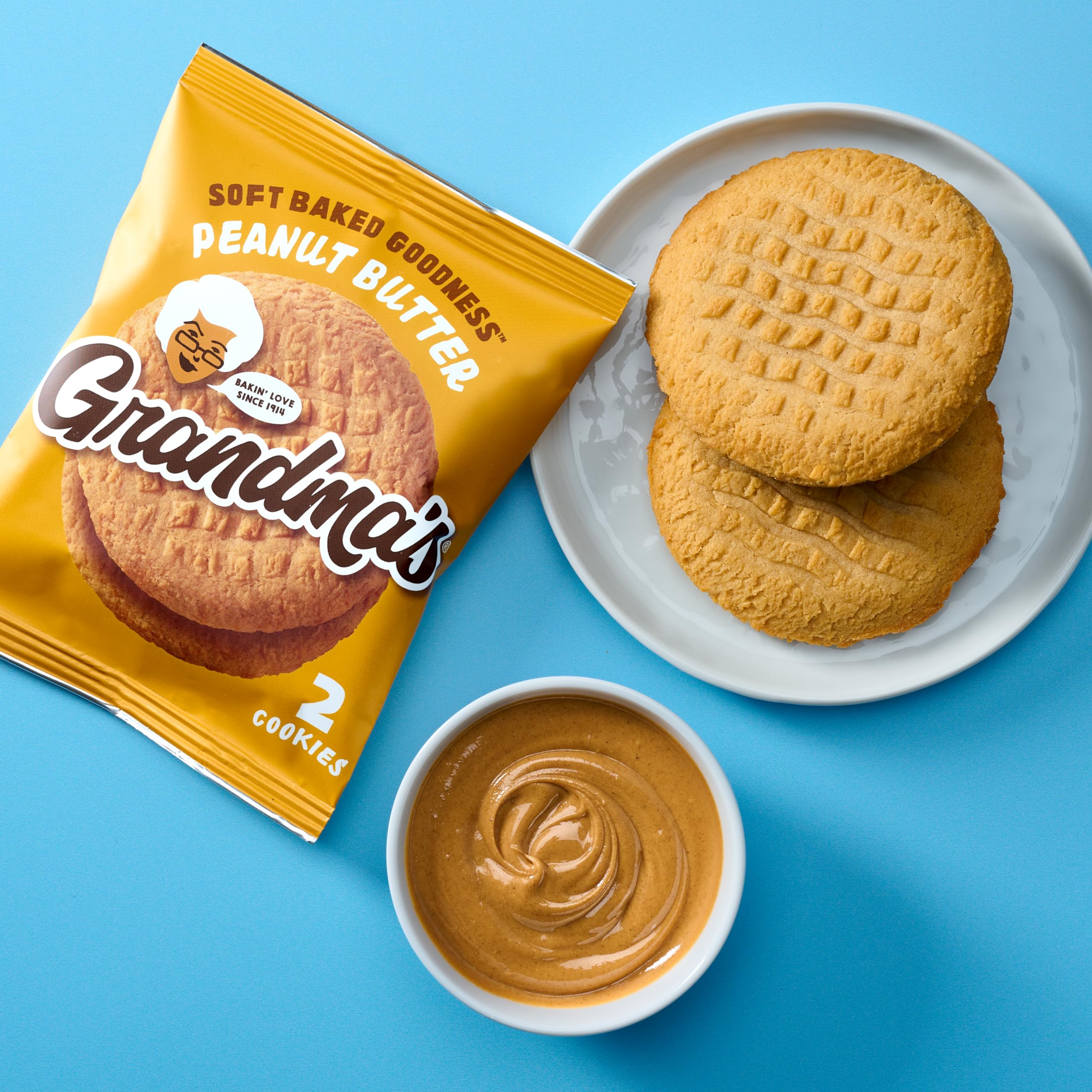 Grandma's baked-with-love cookies provide a comforting aroma and texture.