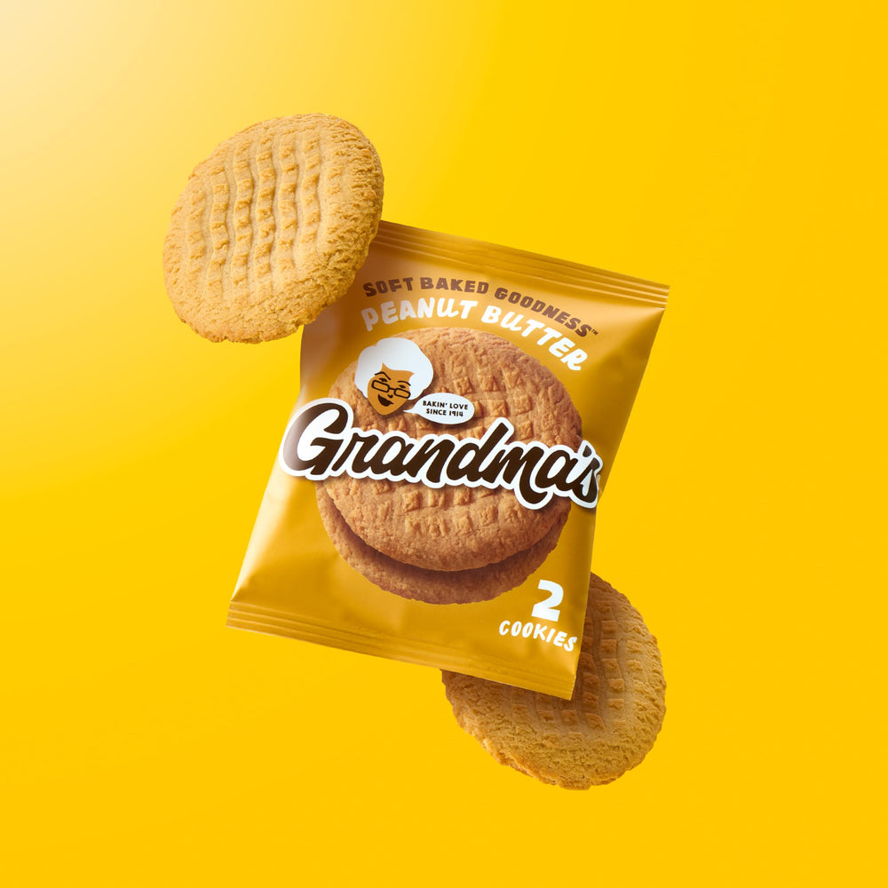 Grandma's cookies in a lunchbox setup suit kids and adults.