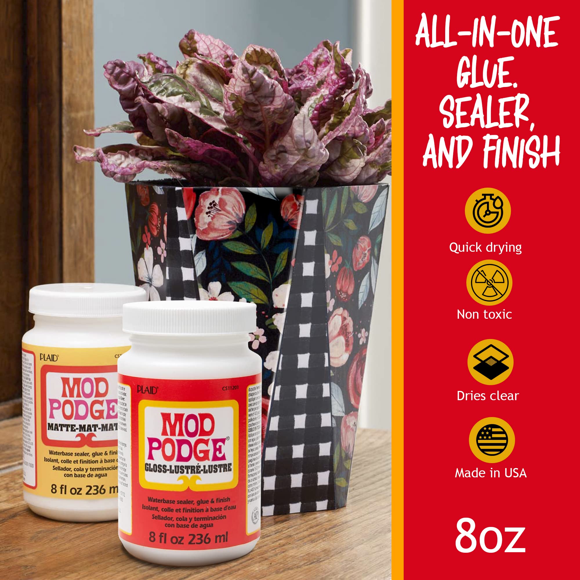 GrandProducts Mod Podge waterproof sealer for durable craft finishes