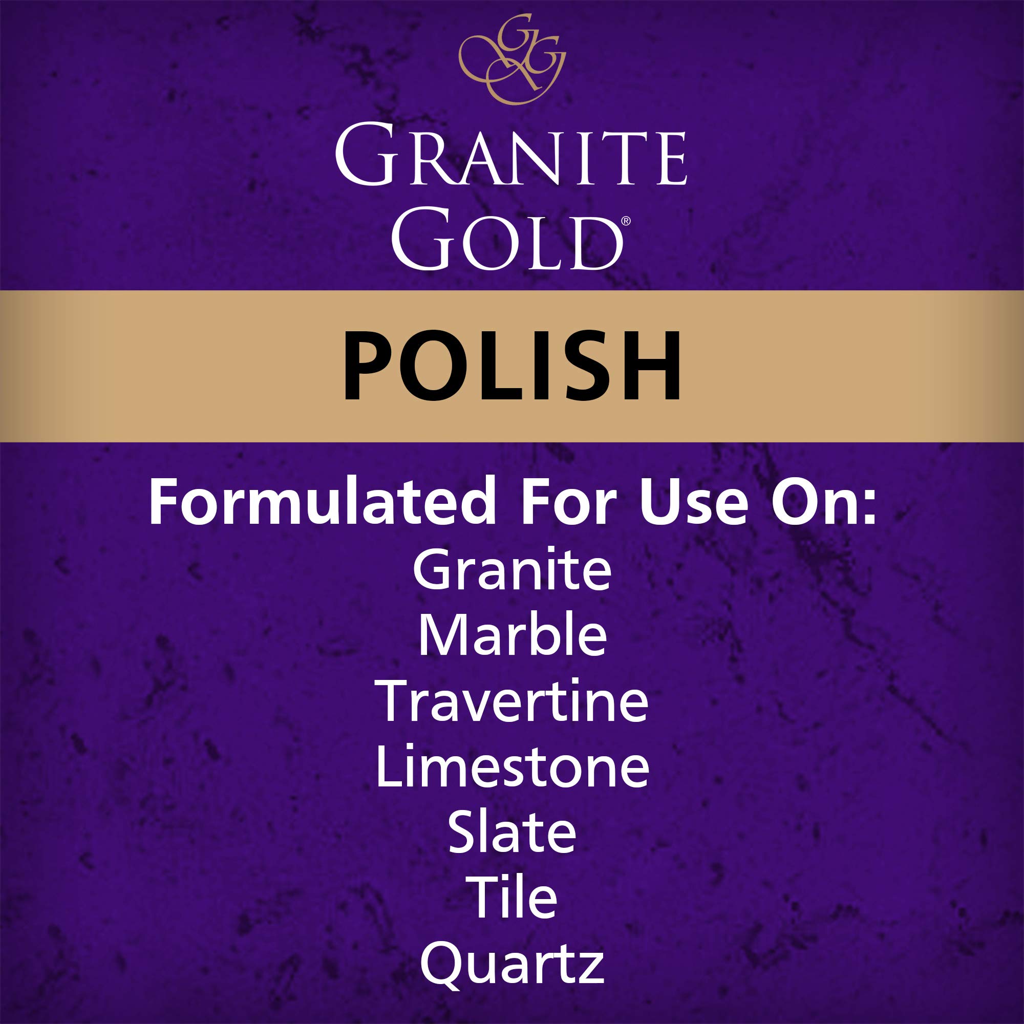 Granite Gold Polish USA-made brand symbolizing trusted stone care