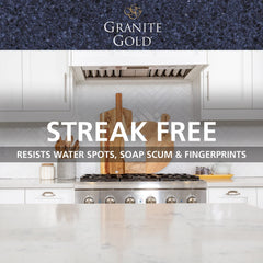 Granite Gold Quartz Clean & Shine safe on kitchen countertops and quartz surfaces