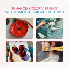 Granotone Clear Coat brush application delivers smooth, streak-free high gloss.