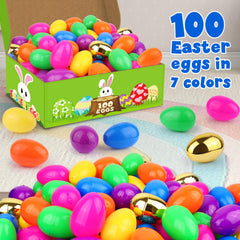 Grastfu 3-inch Easter eggs sized for easy handling by children