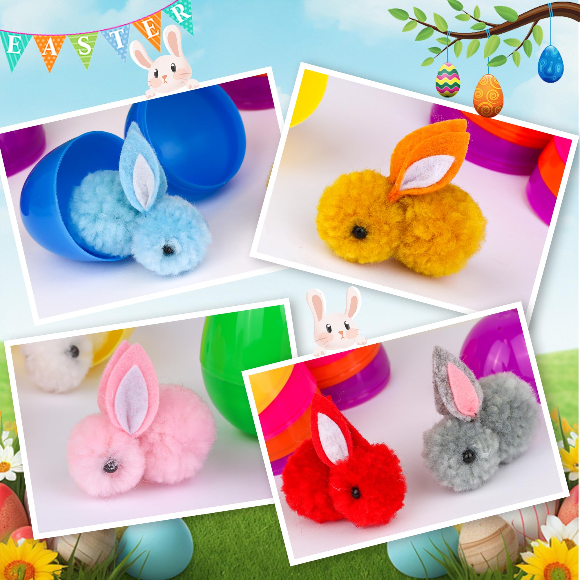 Grastfu Easter hunt setup—easy to hide indoors or in the yard.