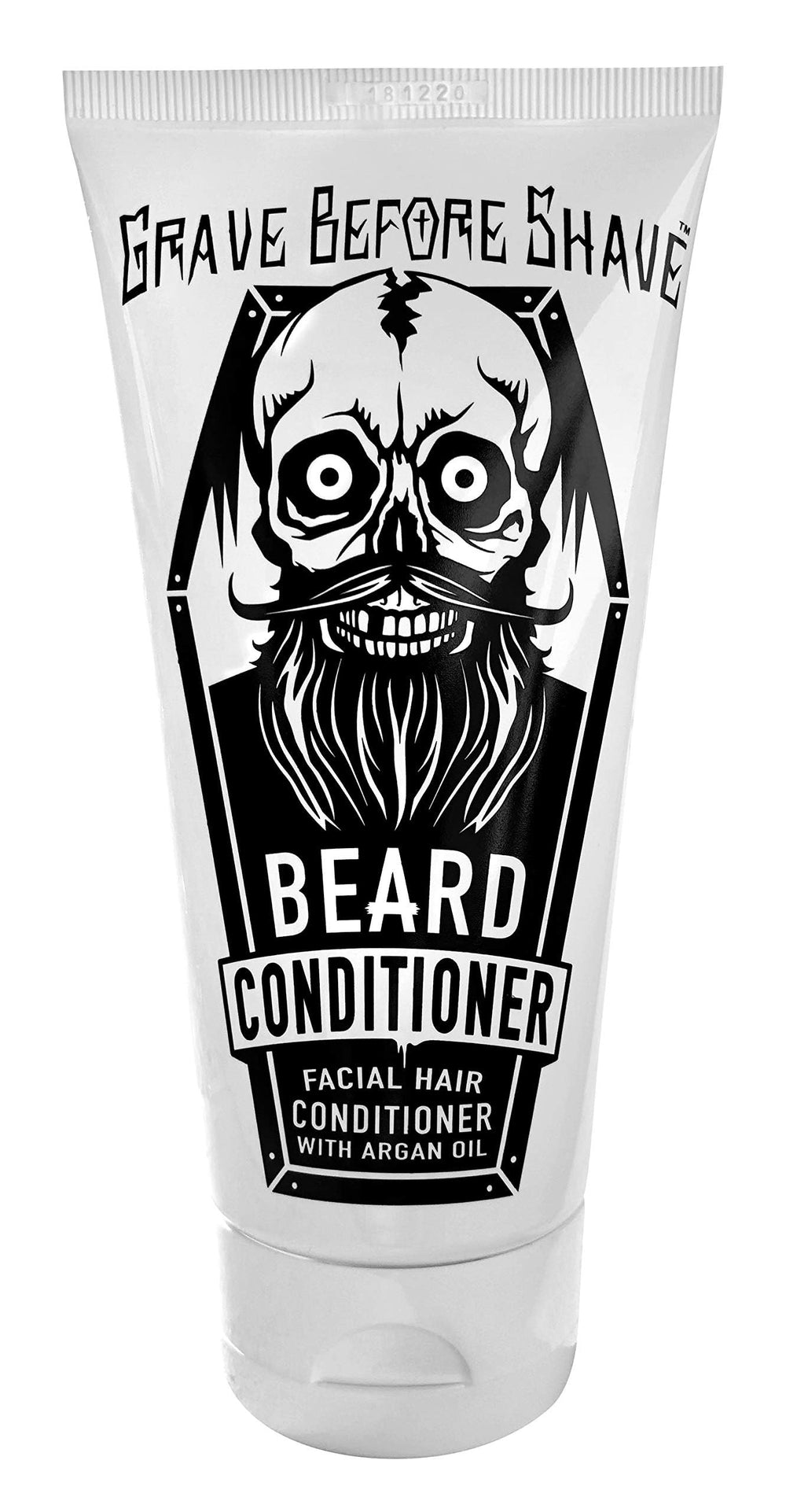 Grave Before Shave care set on vanity showing easy grooming and refreshed feel.