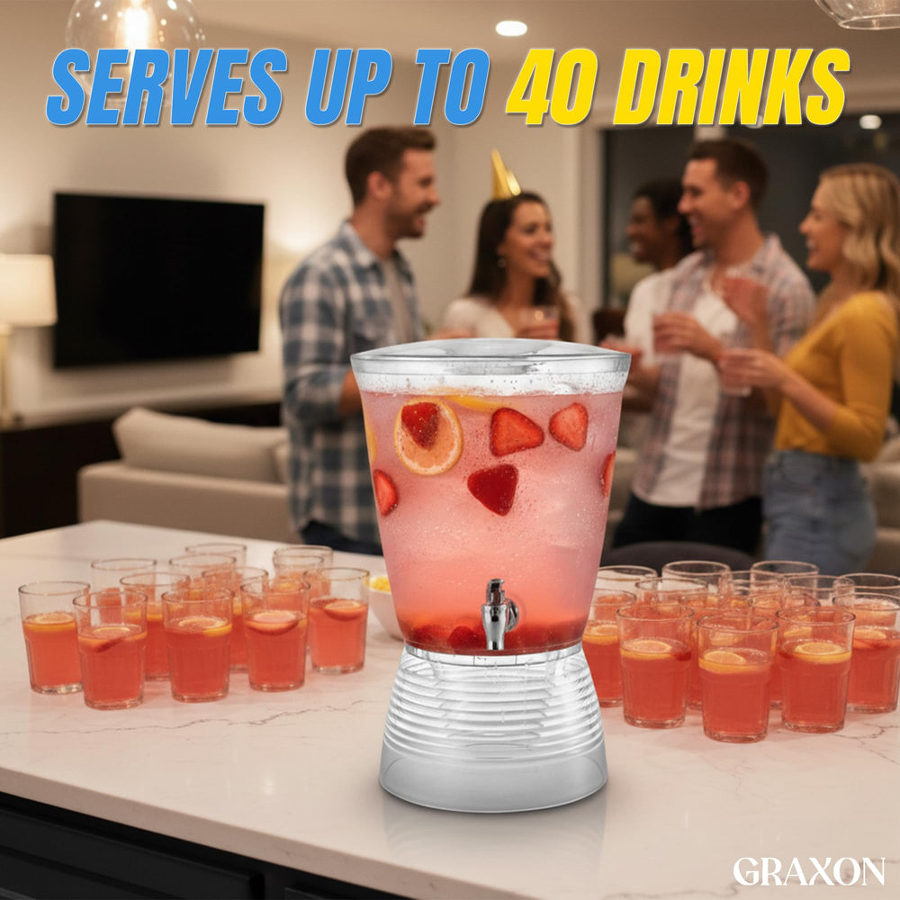 GRAXON drink dispenser easy to clean after use.