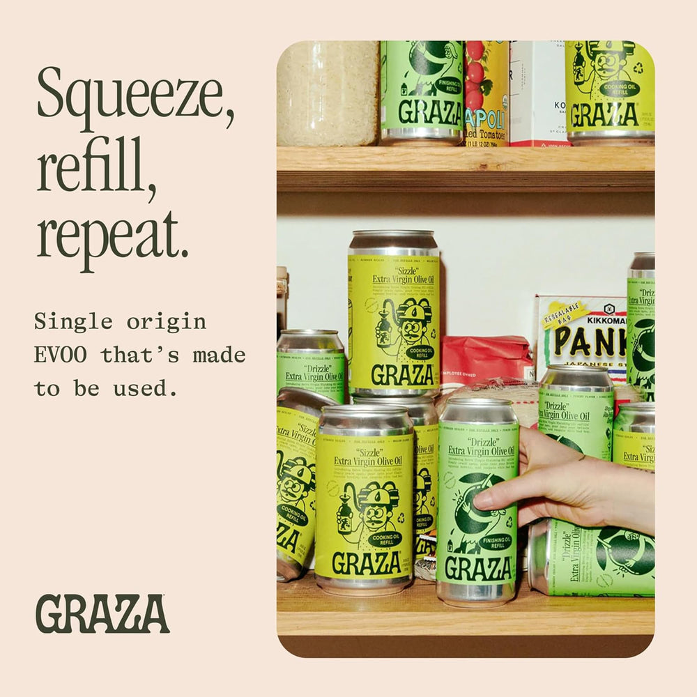 Graza Sizzle Spanish olives bring rich aroma to meals