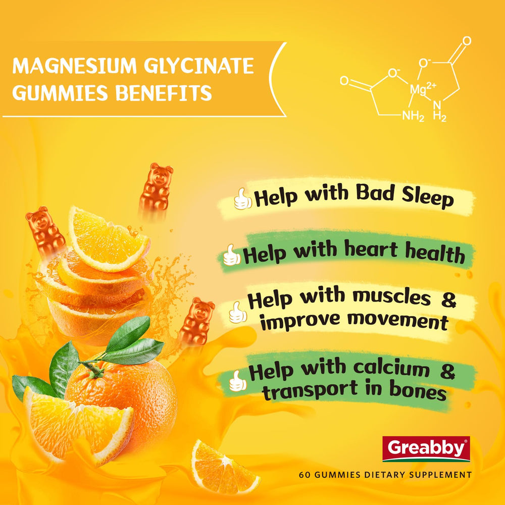 Close-up of GREABBY gummies showing lemon balm aroma for relaxation