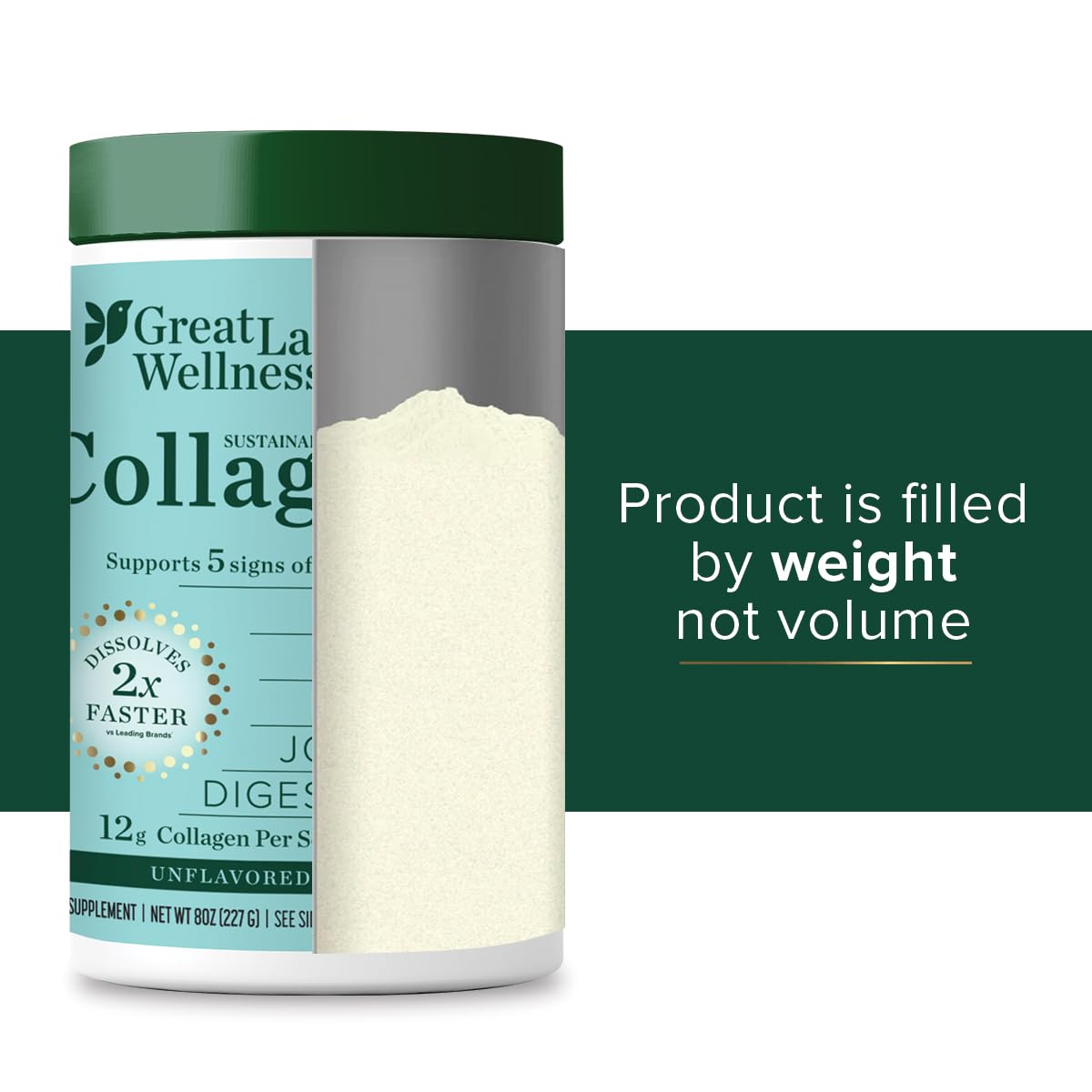 Bottle on kitchen counter inviting daily integration of collagen routine