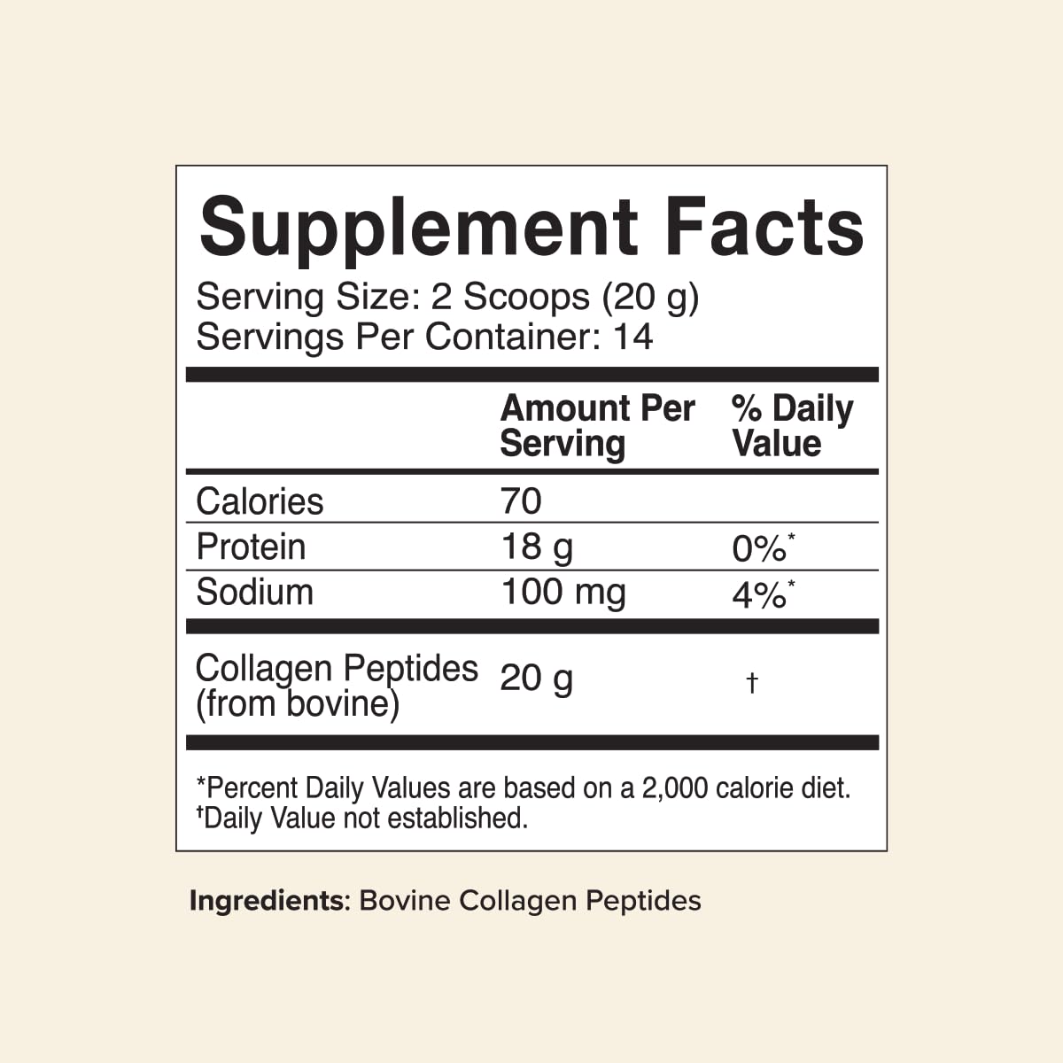 Great Lakes Wellness collagen peptides powder in tea cup, versatile daily use.