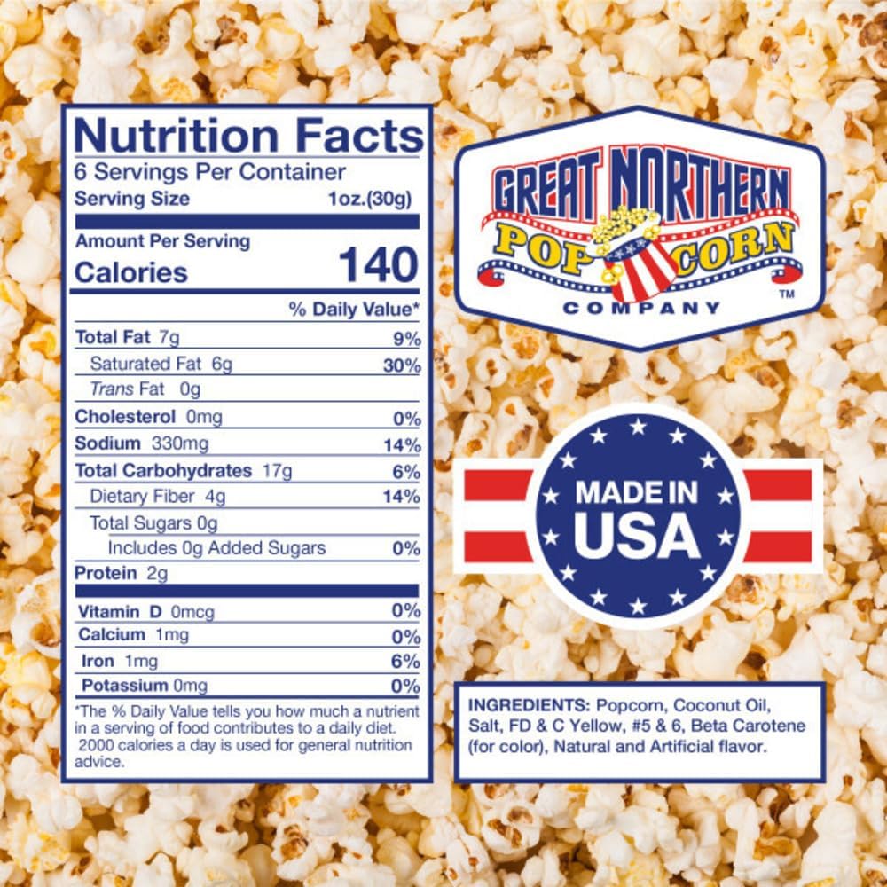 Great Northern Popcorn all-in-one packs set for home theater night