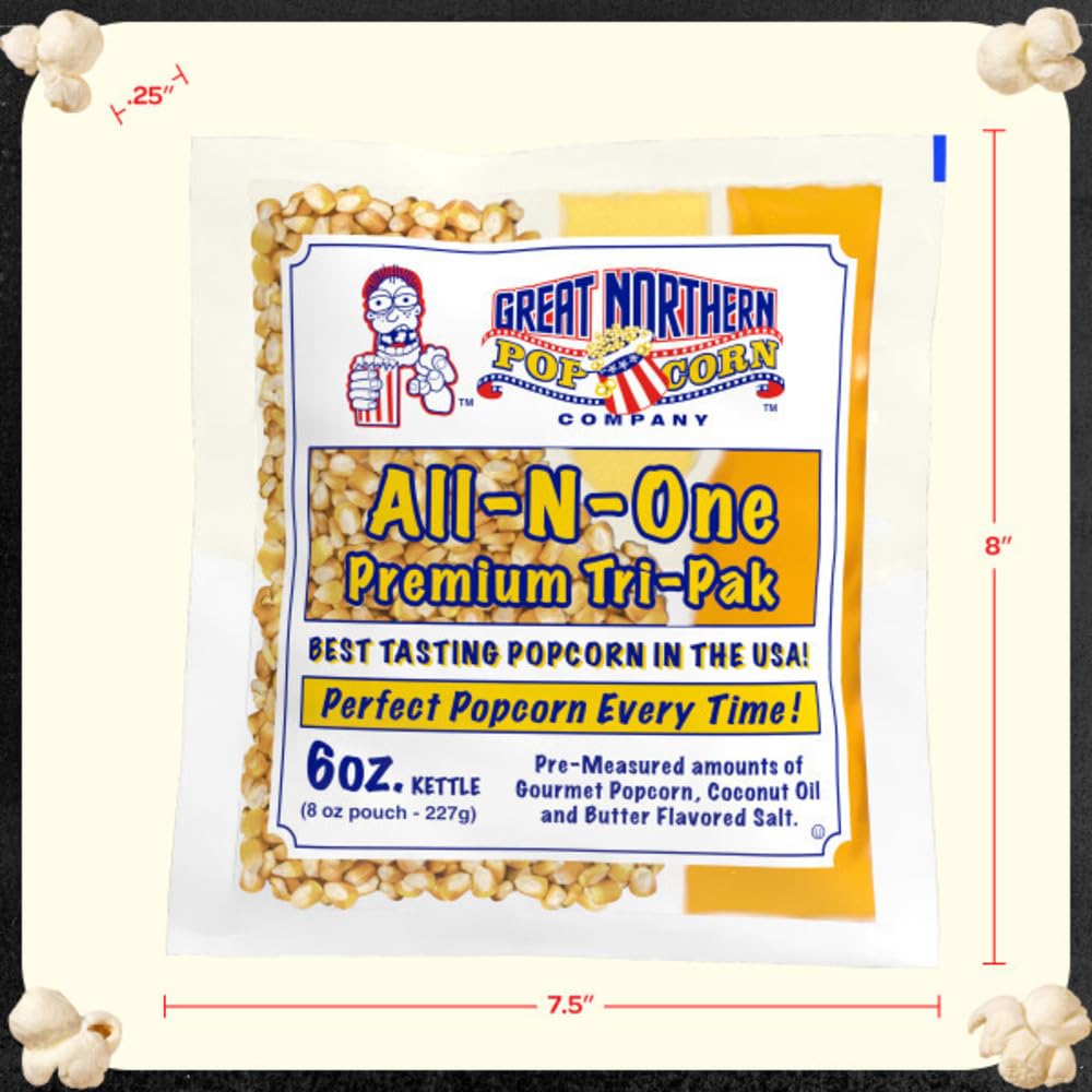 Great Northern Popcorn popcorn machine kit with kernels