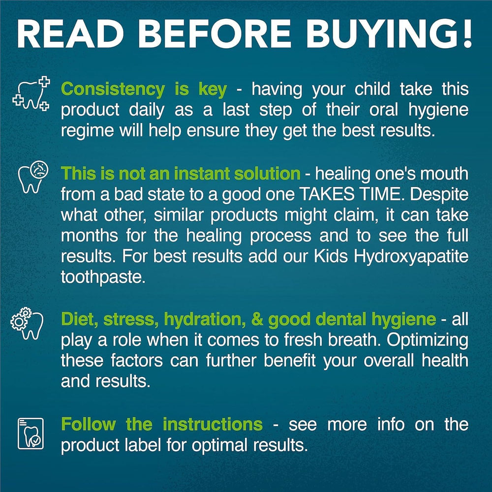 Great Oral Health dairy-free sugar-free formula supports daily oral wellness.