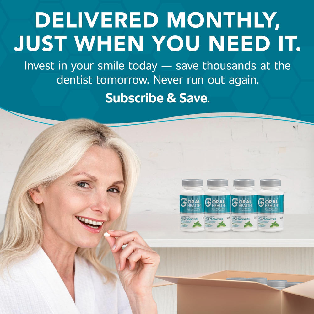 Great Oral Health made-in-USA label indicating quality standards.