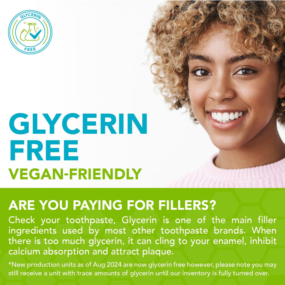 Great Oral Health xylitol anti-cavity ingredient visual implies daily cavity protection