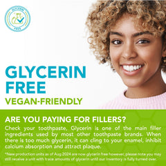 Great Oral Health xylitol anti-cavity ingredient visual implies daily cavity protection