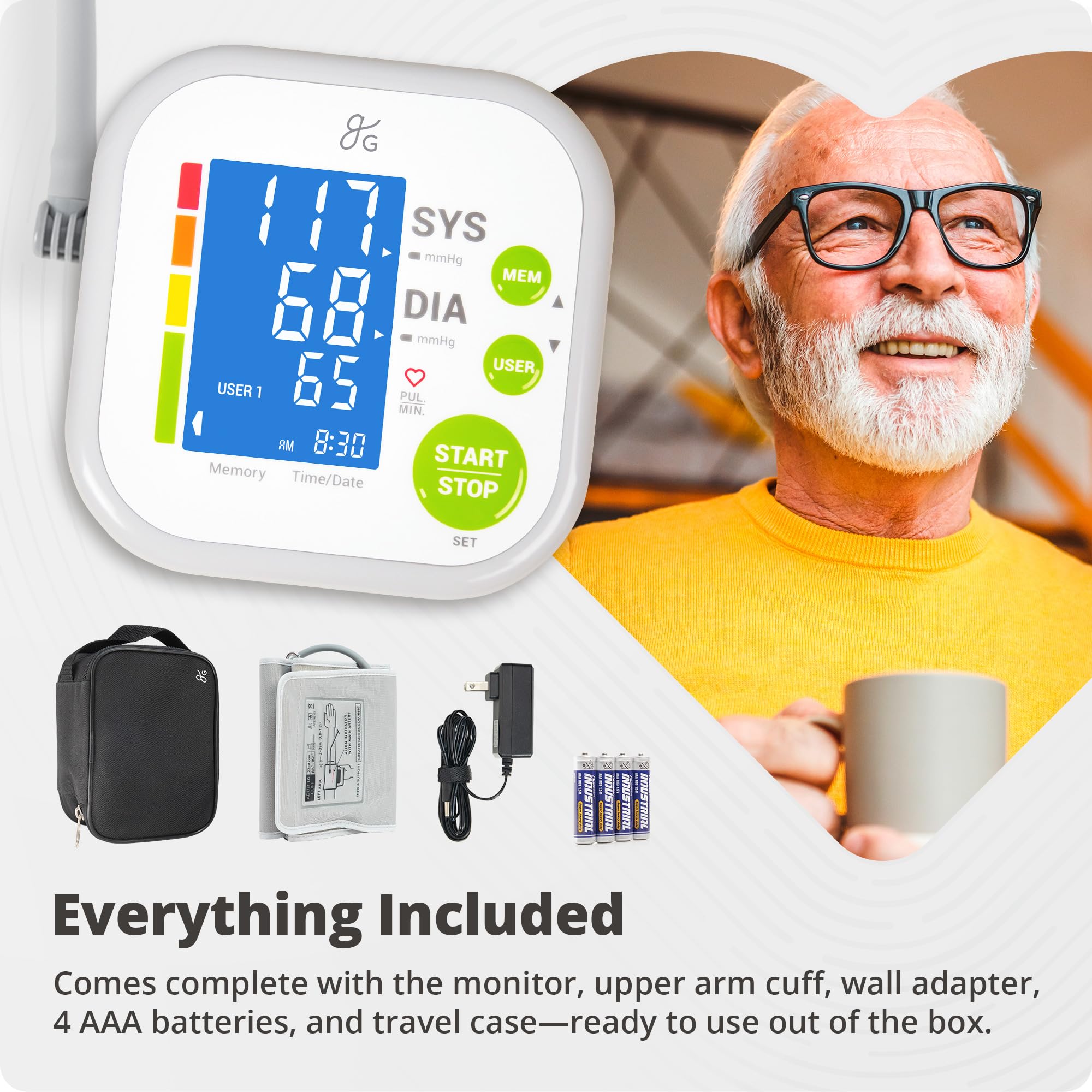 Travel case keeps BP monitoring organized and portable on the go