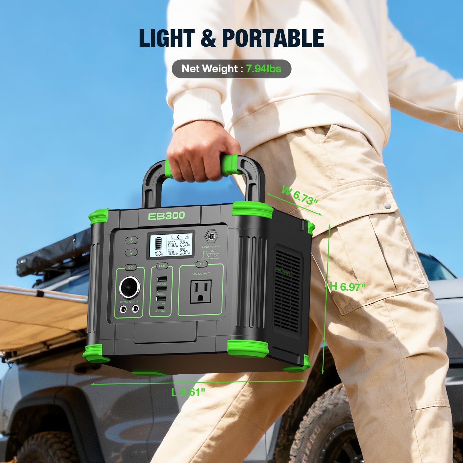 GRECELL solar recharge setup demonstrates sunny charging flexibility