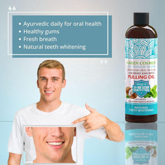 Close-up of ingredients emphasizes coconut oil base and natural essentials.
