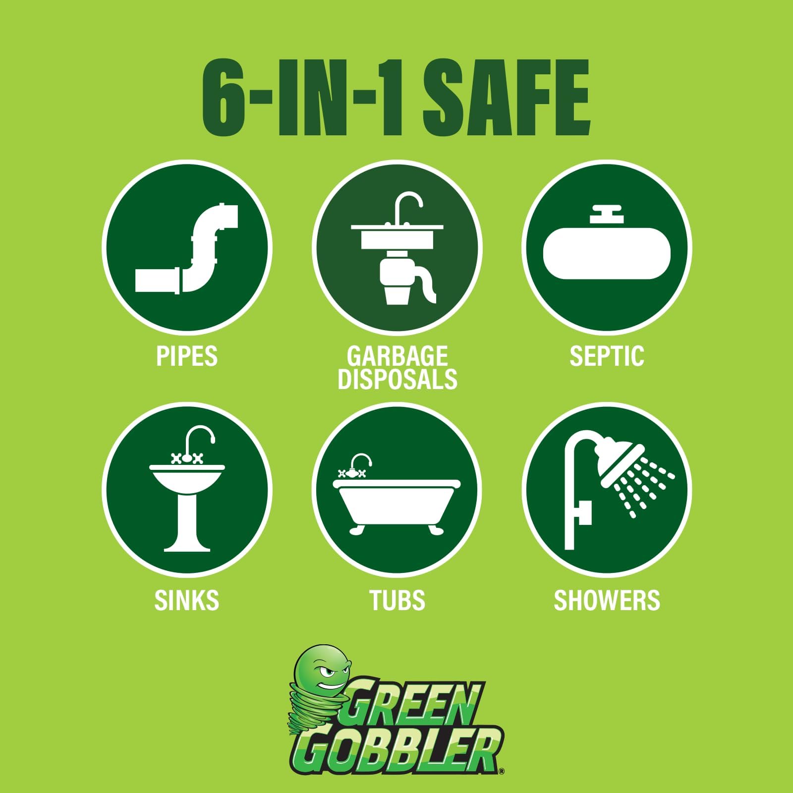 Green Gobbler citronella and cinnamon oils deter drain flies