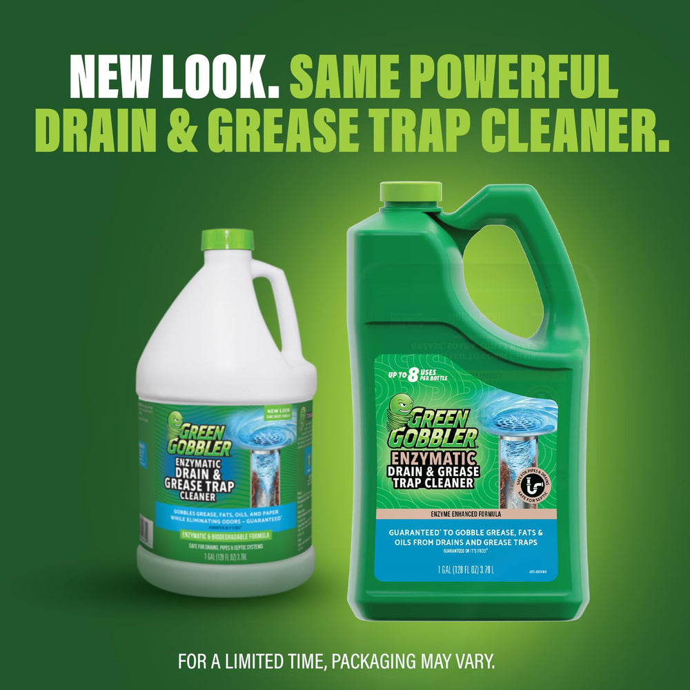 Green Gobbler grease interceptor use for home and commercial setups.
