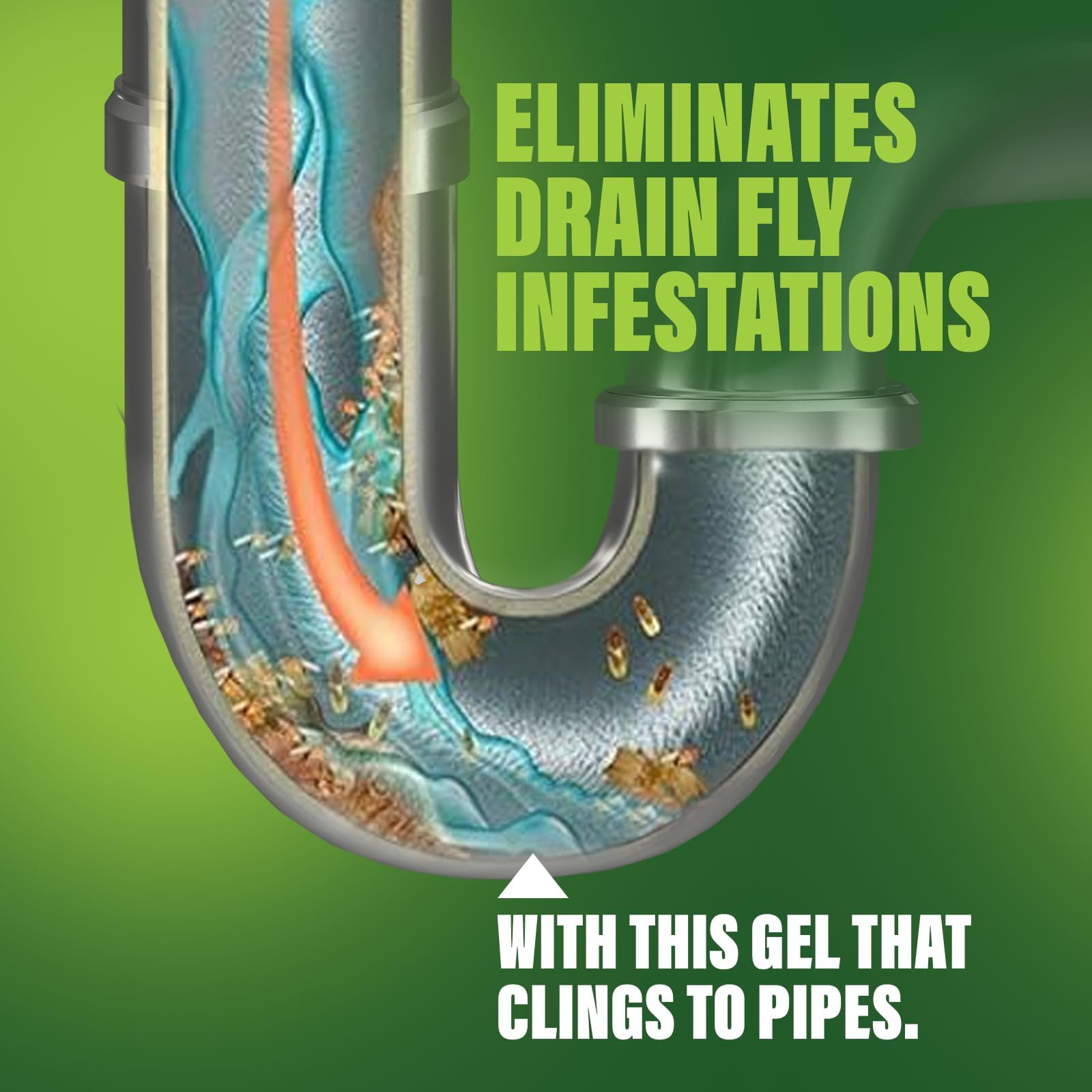 Green Gobbler treats kitchen sinks to curb fruit drain and sewer flies