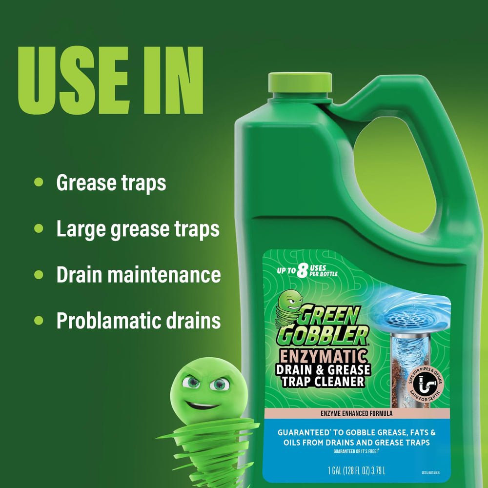 Green Gobbler safe pipe formula supports pipelines without harsh caustics.