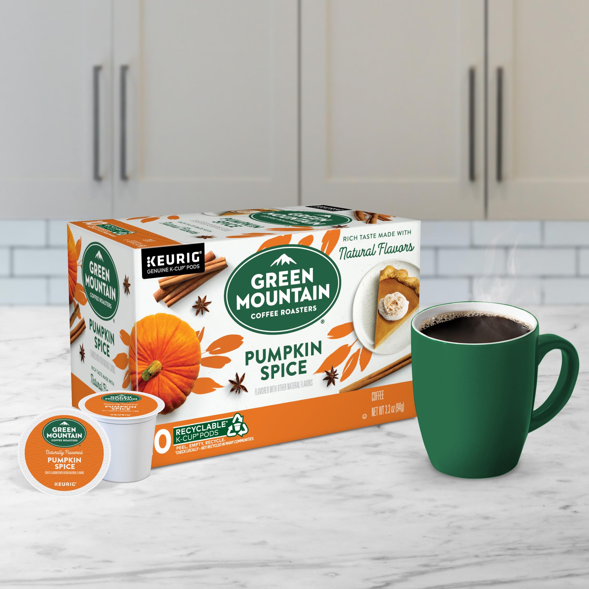 Green Mountain 60 count pack for daily brewing