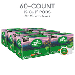 Green Mountain Arabica beans deliver depth in Dark Magic Decaf.